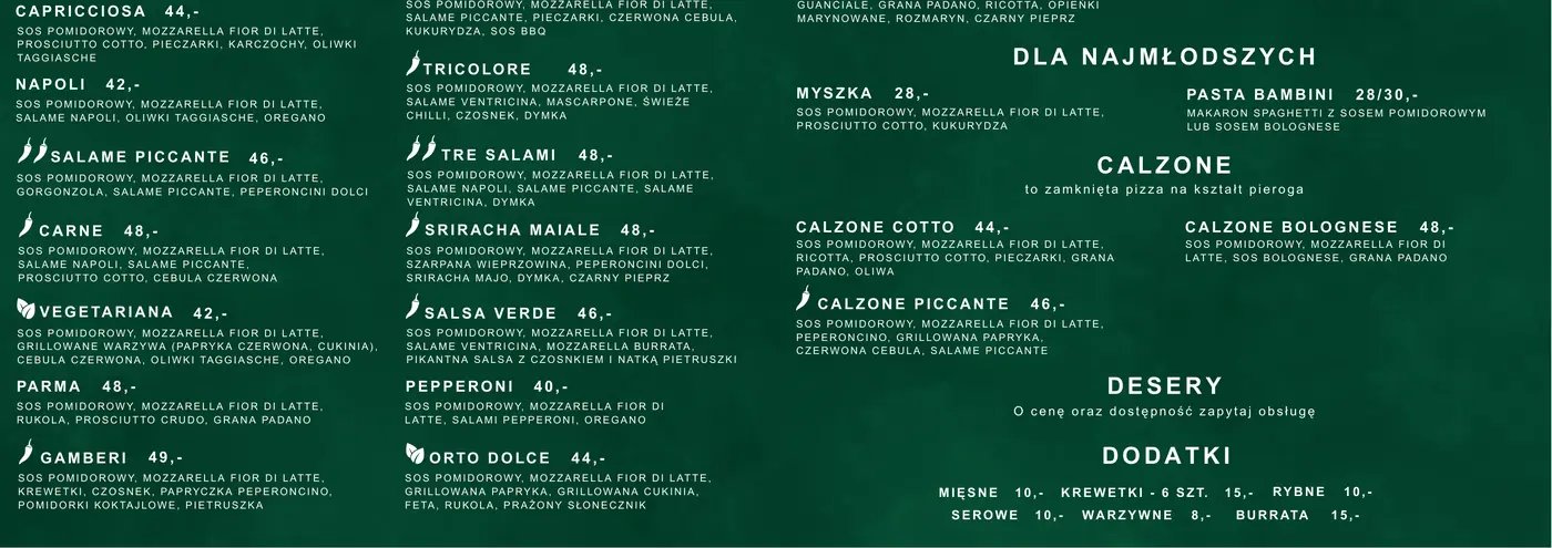 Menu część 4
