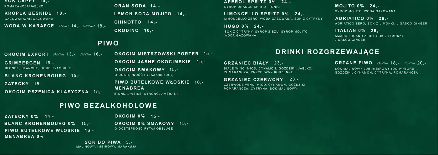 Menu część 6