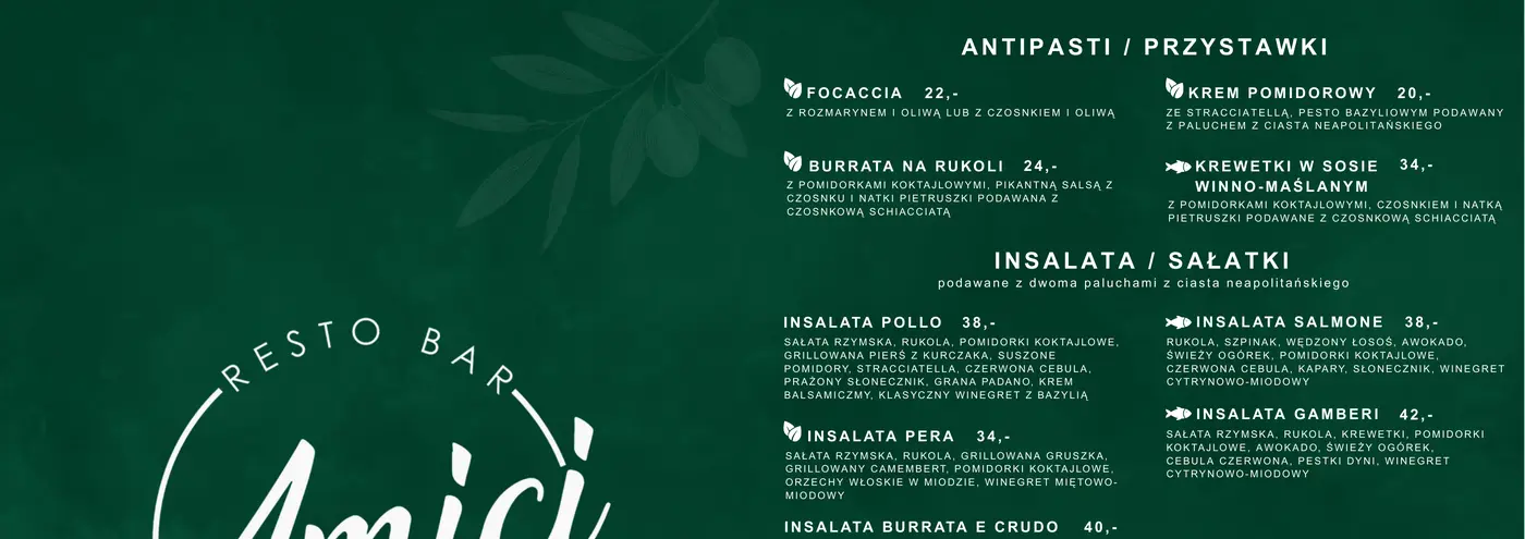 Menu część 1
