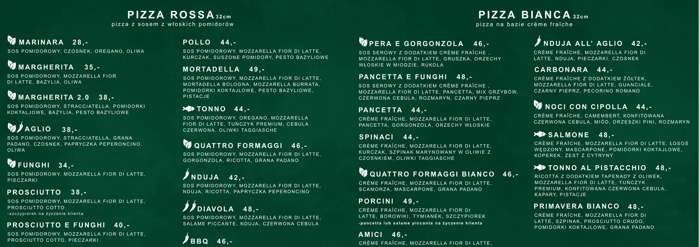 Menu część 3